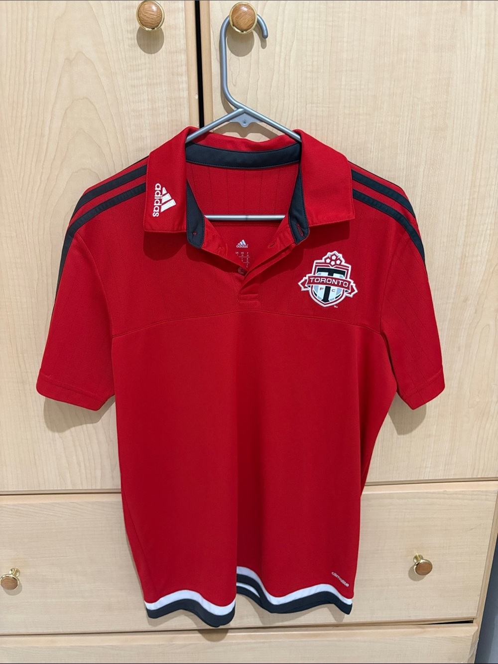adidas Red Toronto FC with Black Accents